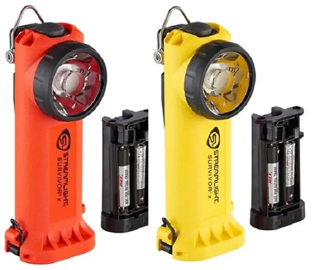 Streamlight Survivor X Right Angle LED Light, Alkaline, 1 Each
