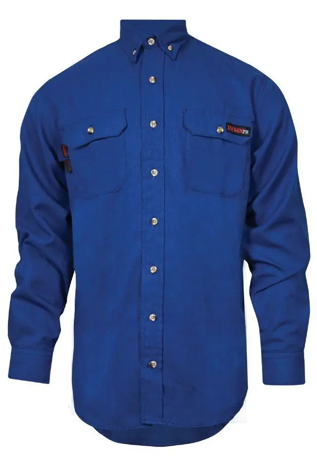 NSA TCG01130 TECGEN SELECT FR Work Shirt Blue