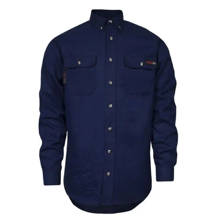 NSA TCG011602 TECGEN SELECT FR Work Shirt Navy