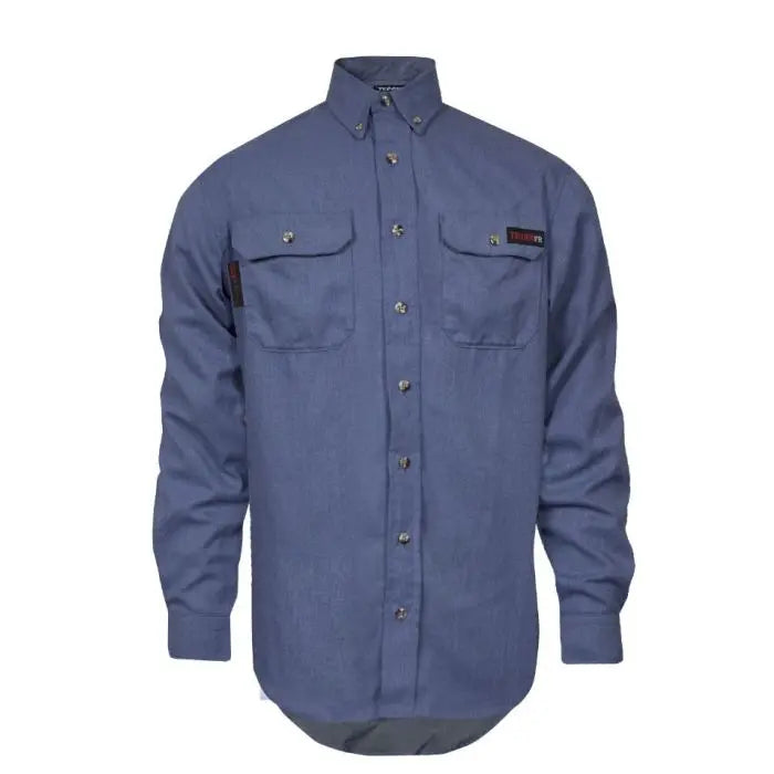 NSA TCG011902 TECGEN SELECT FR Work Shirt Light Blue