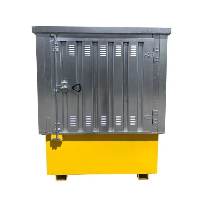 UltraTech 1185 IBC Hard Top Steel Model, Yellow/Silver, One Size, 1 Each