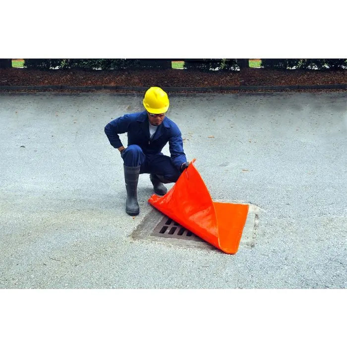 UltraTech 2127 Square Ultra-Drain Seal, Orange, 24” x 24”, 1 Each