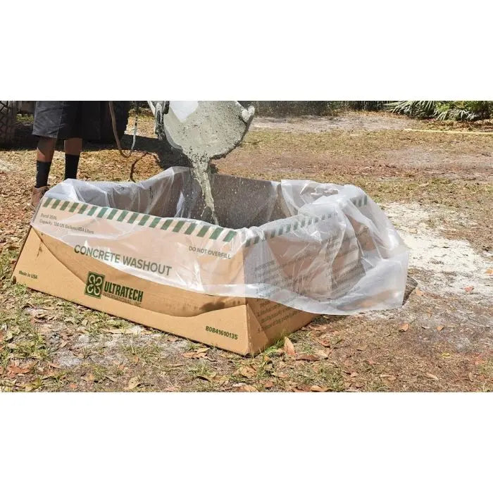 UltraTech 3515 Concrete Washout Berm Economy Model, Tan, 2.5 x 2.5 Feet, 1 Each