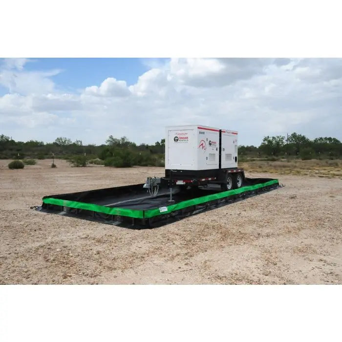 UltraTech 8405 Collapsible Wall Containment Berm, Black, 6 x 4 Feet, 1 Each