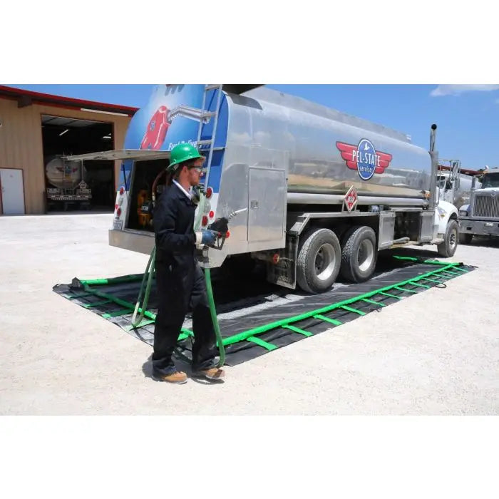 UltraTech 8430 Rapid Rise Containment Berm, Black, 6 x 4 Feet, 1 Each