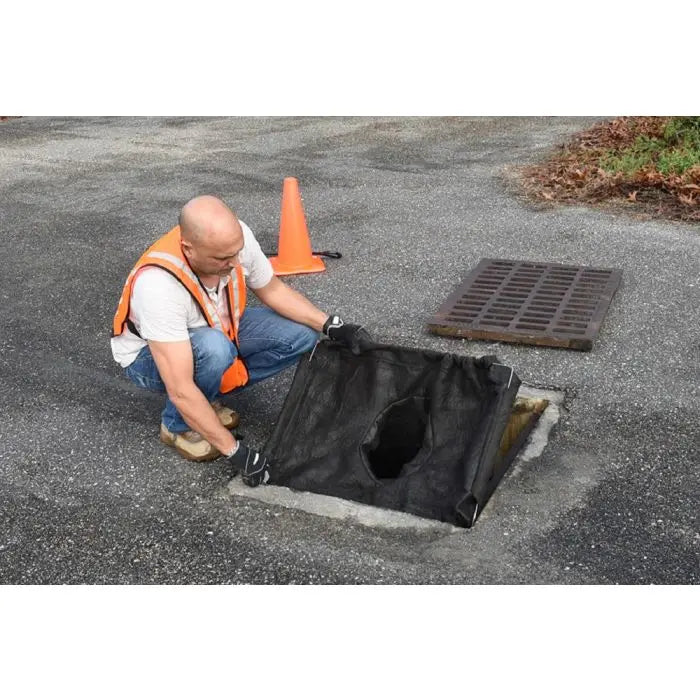 UltraTech 8935 Economy Frame Model Drain Guard, Black, Adjustable, 1 Each