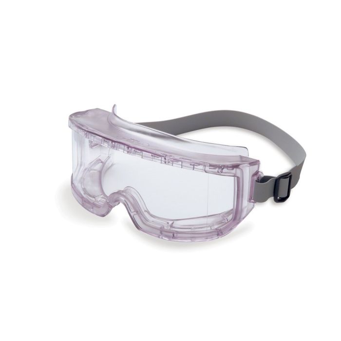 Honeywell Uvex Futura S345C Safety Goggle, Clear Frame, Clear Lens, Uvextreme Anti-Fog Coating, 1 Each