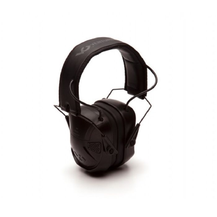 Pyramex Venture Gear VGPME30BT Bluetooth Amp BT Earmuff, Black, One Size, 1 Capture Clam Each