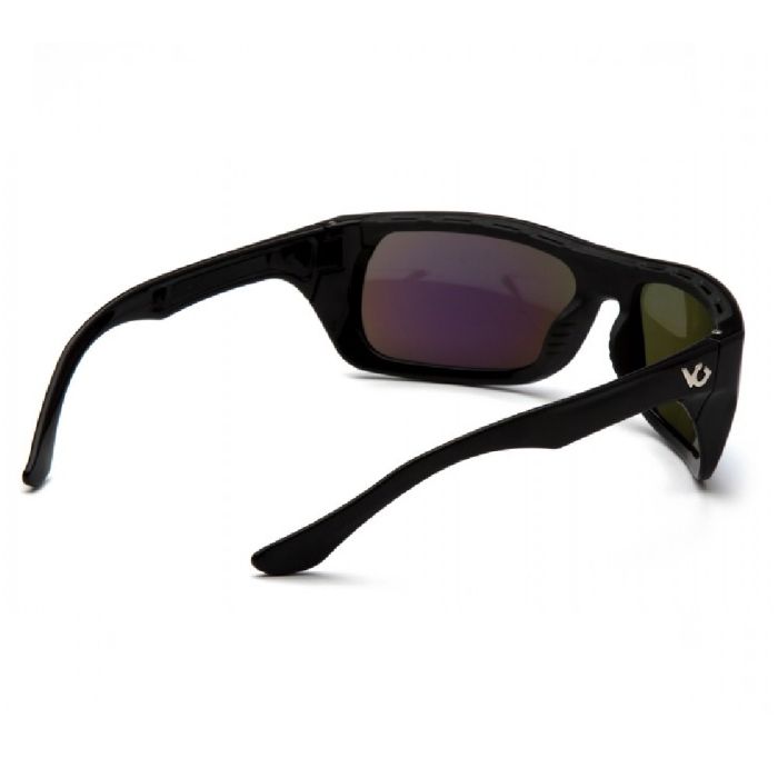 Pyramex Venture Gear VGSB931 Vallejo Safety Glasses, Polarized Green Mirror Lens, Black Frame, One Size, Box of 12