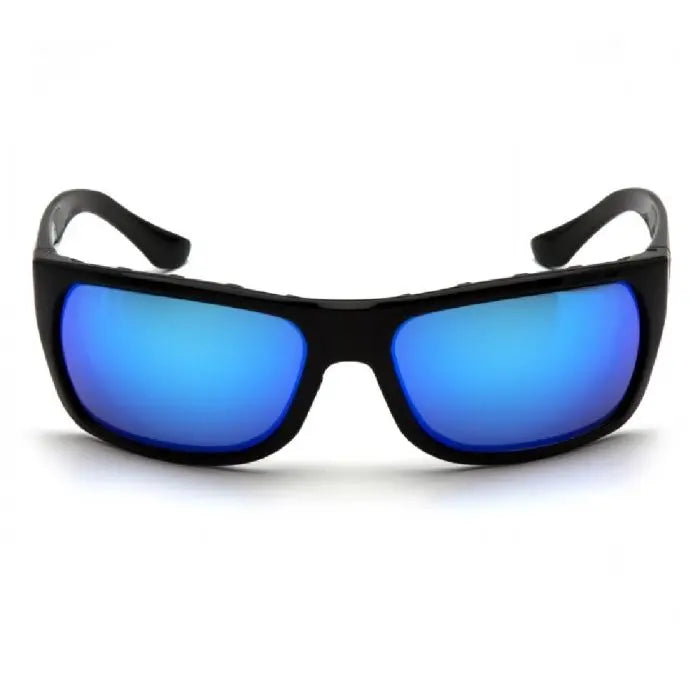 Pyramex Venture Gear VGSB965T Vallejo Safety Glasses, Ice Blue Mirror Lens, Black Frame, One Size, Box of 12