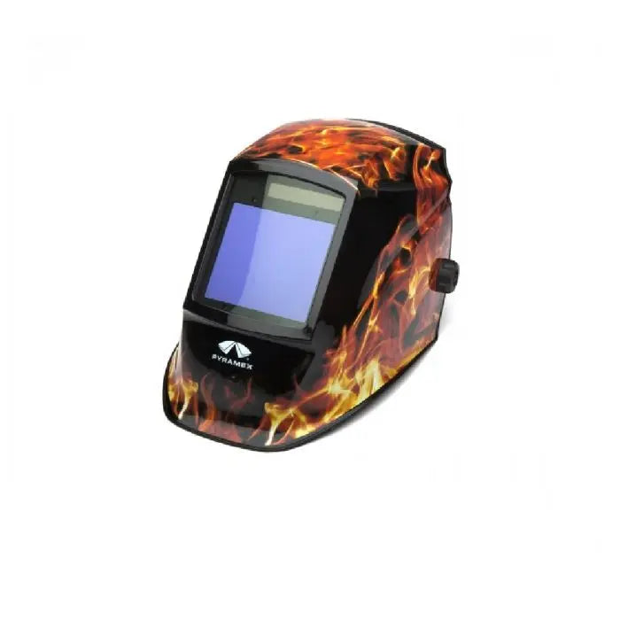 Pyramex Leadhead WHAM3030FL Auto Darkening Welding Helmet, Flame, One Size, 1 Each