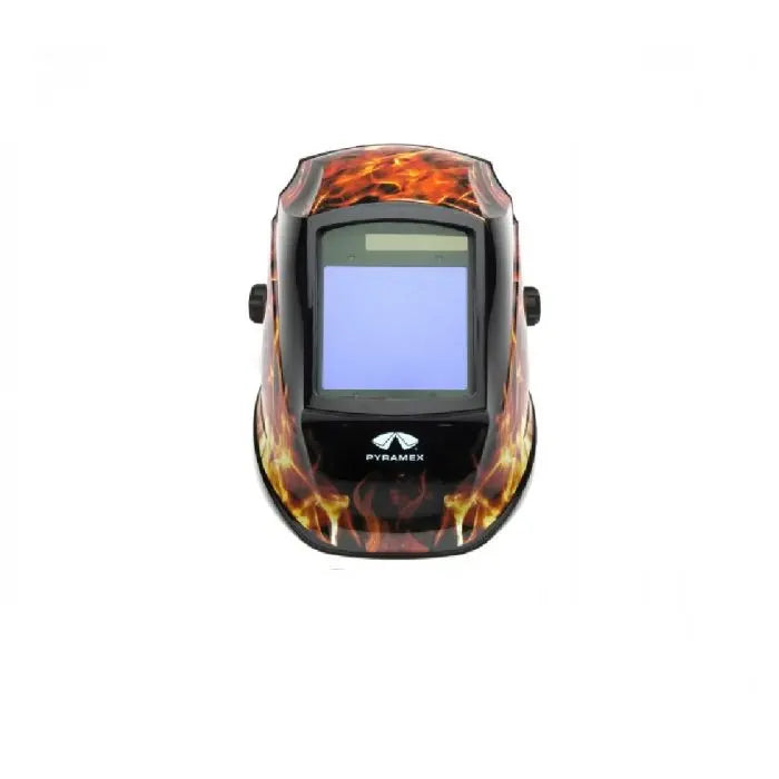 Pyramex Leadhead WHAM3030FL Auto Darkening Welding Helmet, Flame, One Size, 1 Each