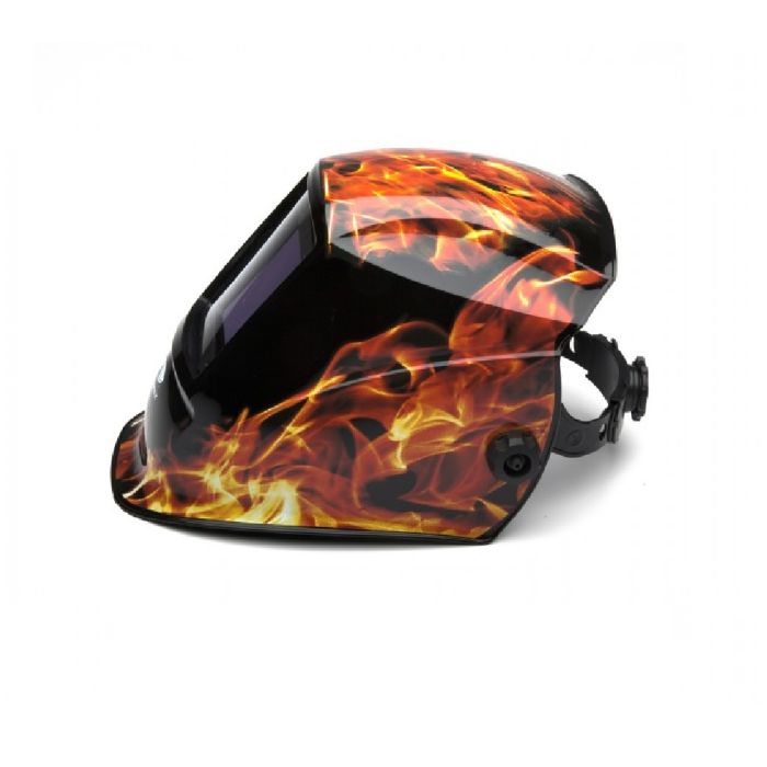 Pyramex Leadhead WHAM3030FL Auto Darkening Welding Helmet, Flame, One Size, 1 Each