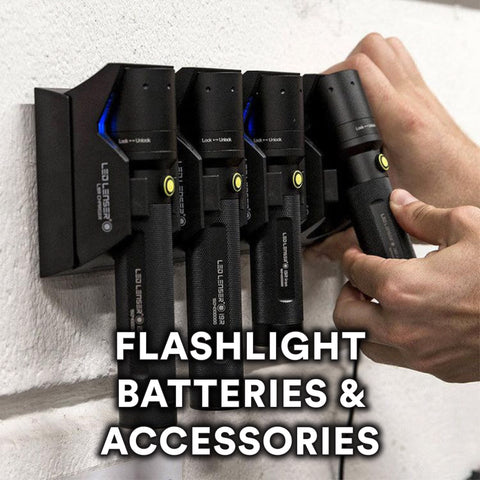 Flashlight Batteries & Accessories