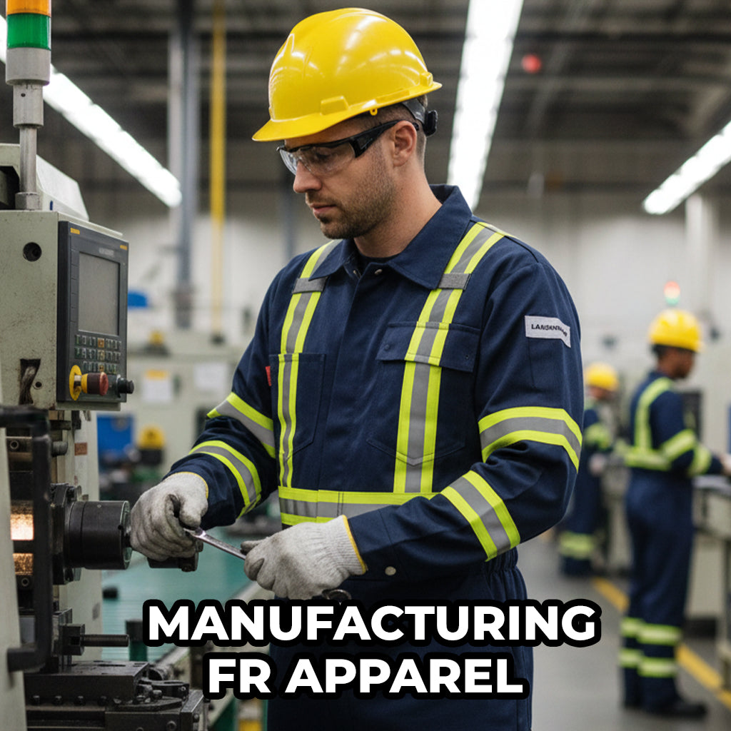 Manufacturing FR Apparel Tile Image