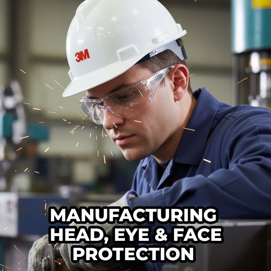 Manufacturing Head, Eye & Face | OSHA & ANSI Compliant Protection