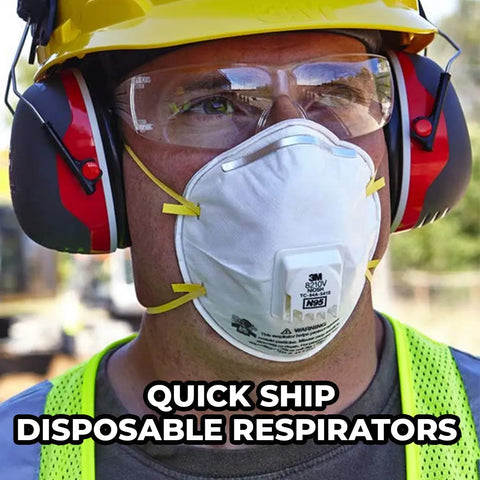 Quick Ship Disposable Respirators
