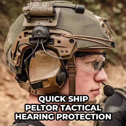 Quick Ship PELTOR Tactical Hearing Protection