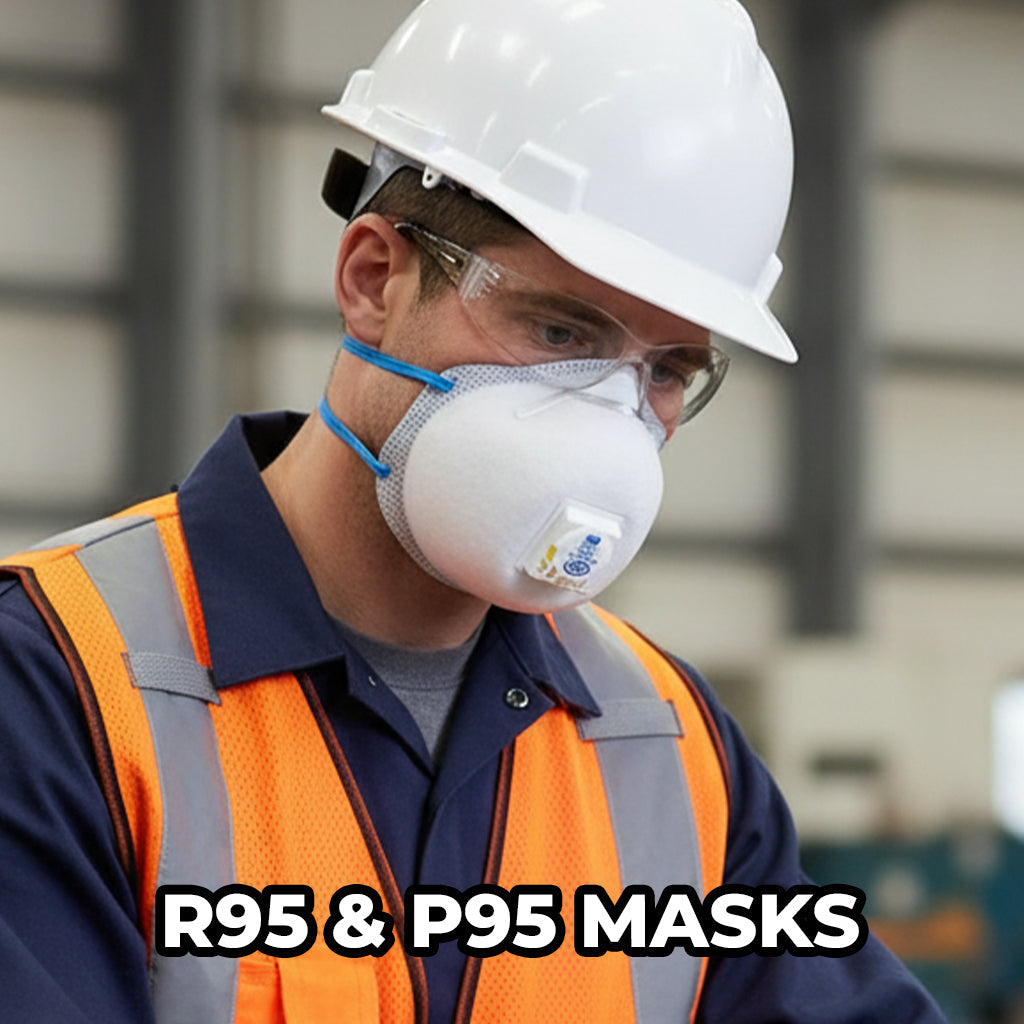 R95 & P95 Masks | Filter 95% of Airborne & Oil Based Particulates