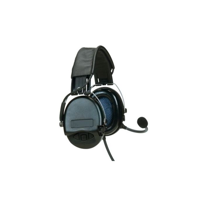 MSA Supreme Pro Headset Leather Headband Single Comm Electret LMIC | 10079964