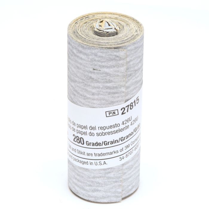 3M™ Stikit™ Paper Refill Roll 426U, 2-1/2 in x 100 in 280 A-weight, 10 per inner 50 per case