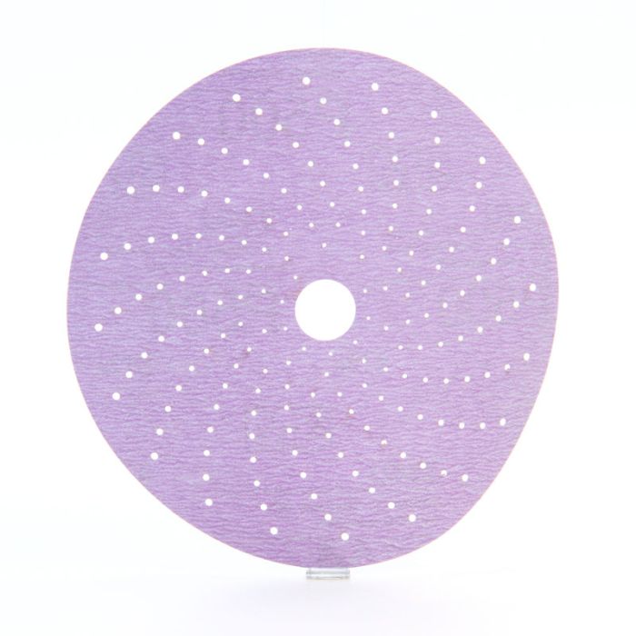3M™ Hookit™ Purple Clean Sanding Disc 334U, 01810, 6 in, P500, 50 discs per carton, 4 cartons per case