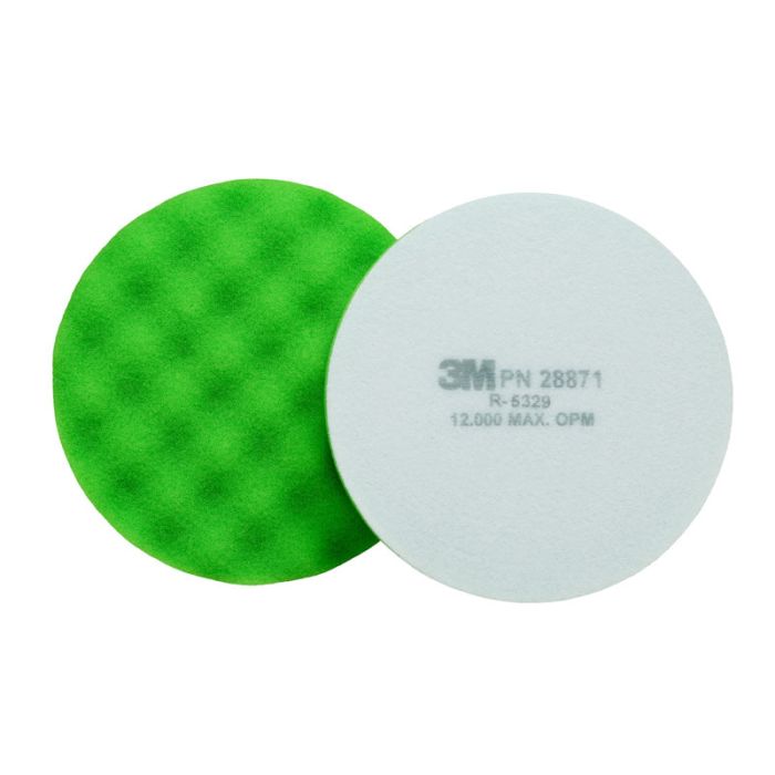 3M™ Finesse-it™ Buffing Pad 28871, 5-1/4 in, Green Foam, 10 per inner, 50 per case