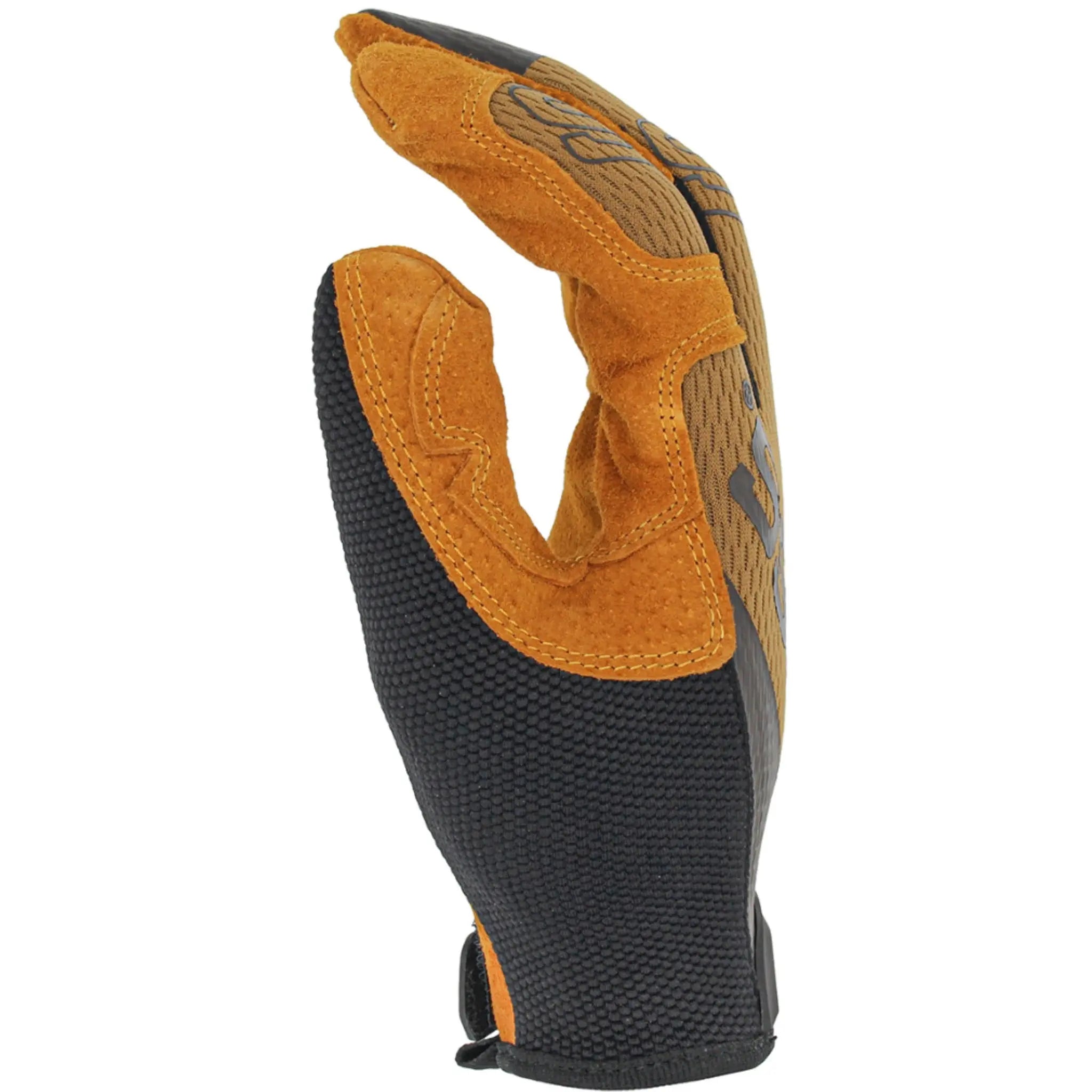 PIP Boss Leather 120-ML1360T Premium Pigskin Leather Palm with Mesh Fabric Back Work Glove_Side_Image_2