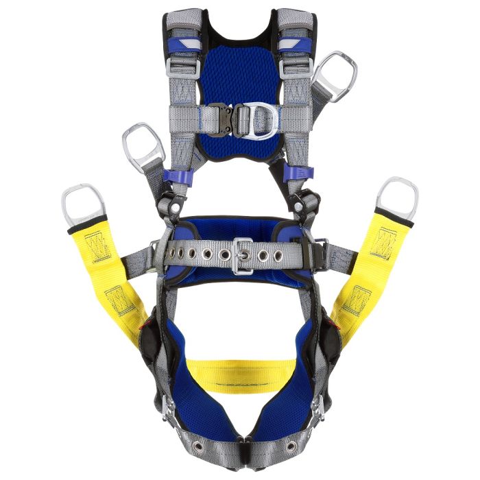 3M DBI-SALA ExoFit X200 Comfort Oil & Gas Climbing/Positioning Safety Harness, Gray, 1 Each