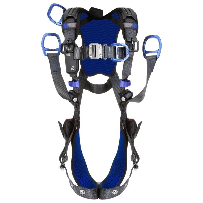 3M DBI-SALA 1403223 ExoFit X300 Comfort Oil & Gas Climbing/Positioning Safety Harness, Gray, Small, 1 Each
