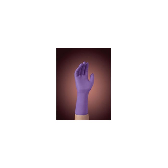 Kimberly Clark Purple Nitrile Extended Cuff Gloves