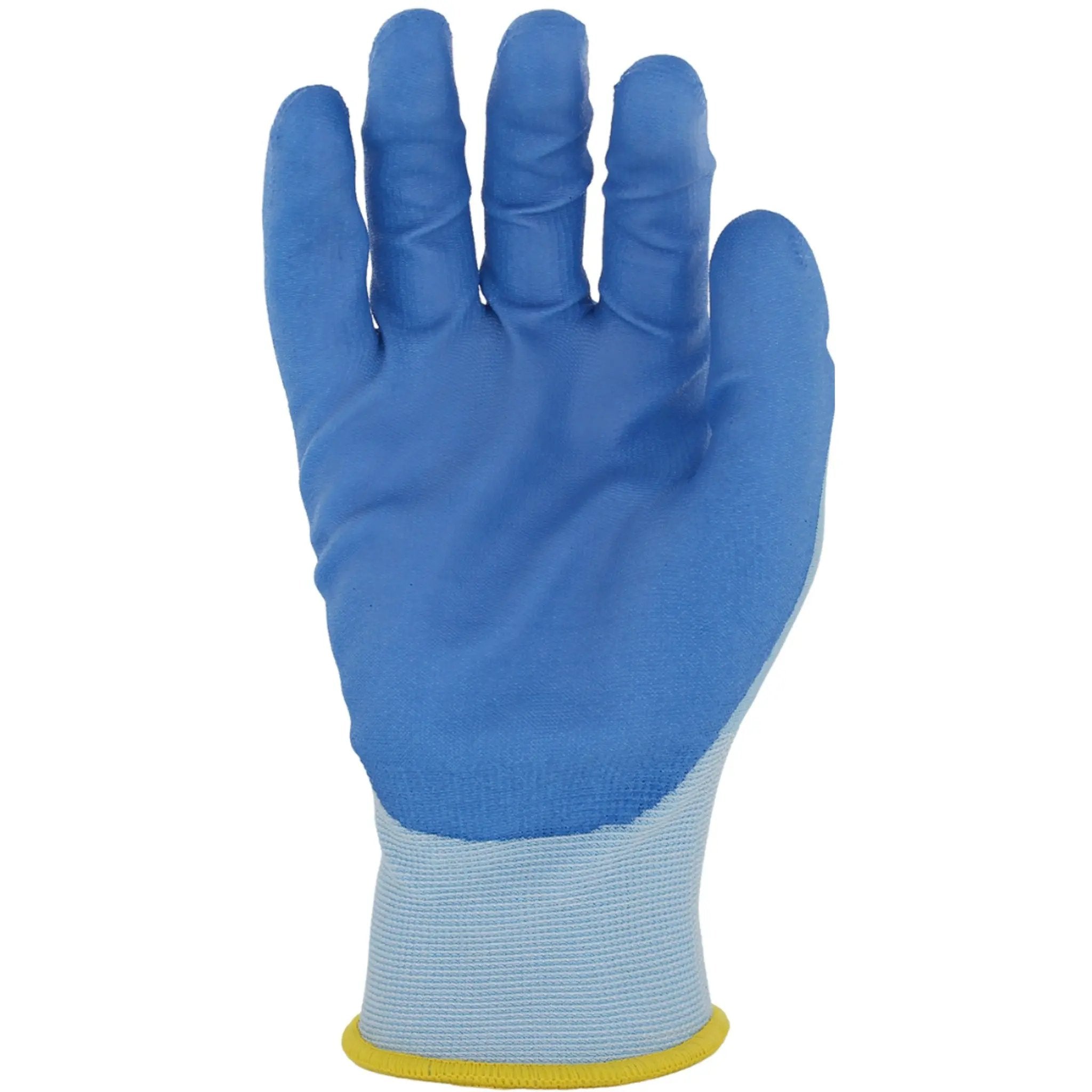 PIP G-Tek 16-322 PolyKor Blended Glove with Polyurethane Coated Flat Grip on Palm and Fingers_Front_Image