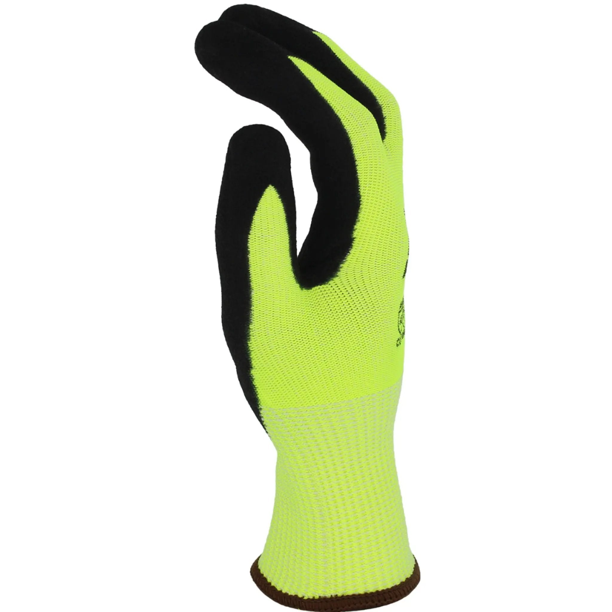 PIP G-Tek PolyKor 16-343LG Hi-Vis Seamless Knit PolyKor Nitrile Coated Grip Glove_Side_Image_2
