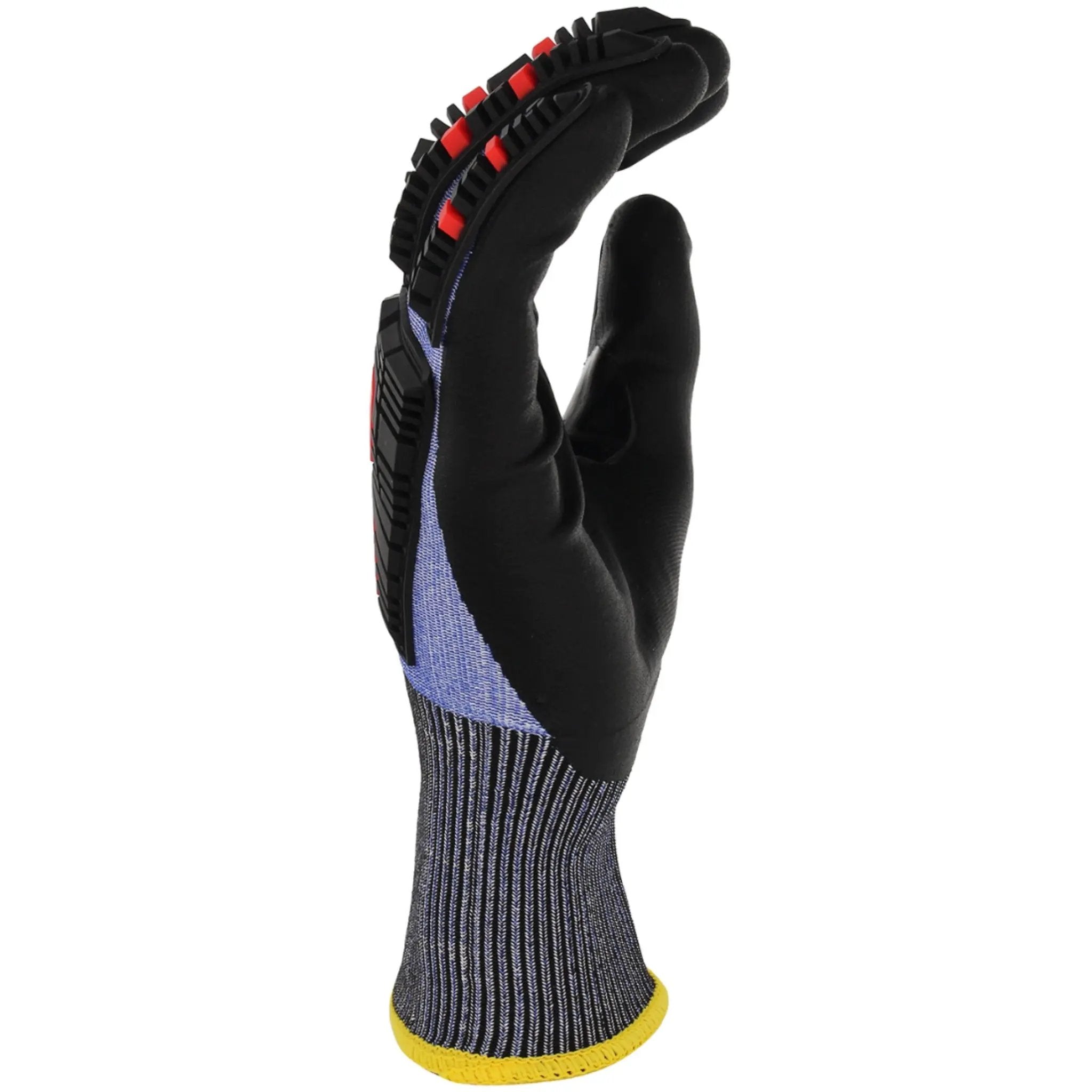 PIP G-Tek PolyKor X7 16-MP585 Seamless Knit PolyKor X7 Blended Glove with Impact Protection and NeoFoam Coated Palm and Fingers_Side_Image_2