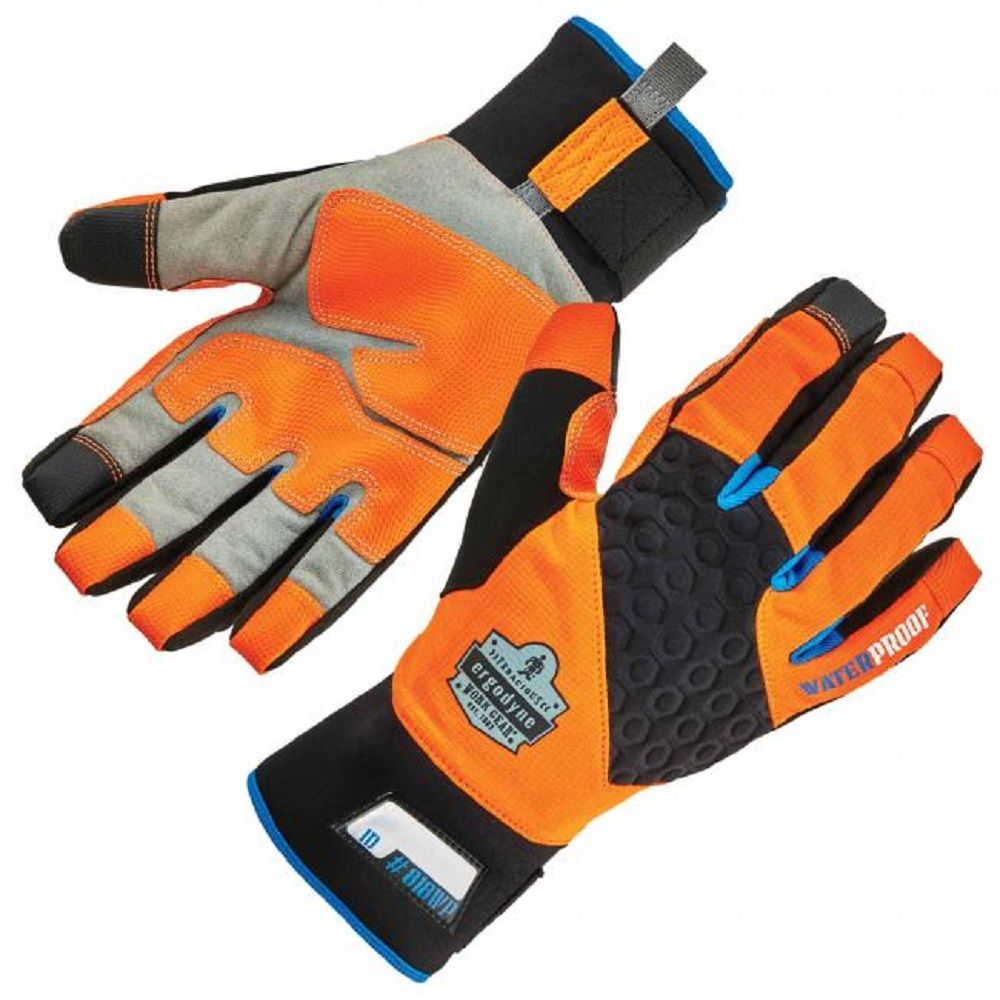 Ergodyne Proflex 818WP Touchscreen Compatible Thermal Waterproof Winter Work Gloves, 1 Pair