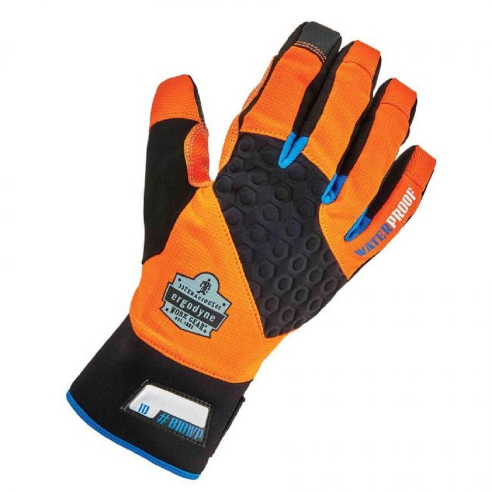 Ergodyne Proflex 818WP Touchscreen Compatible Thermal Waterproof Winter Work Gloves, 1 Pair