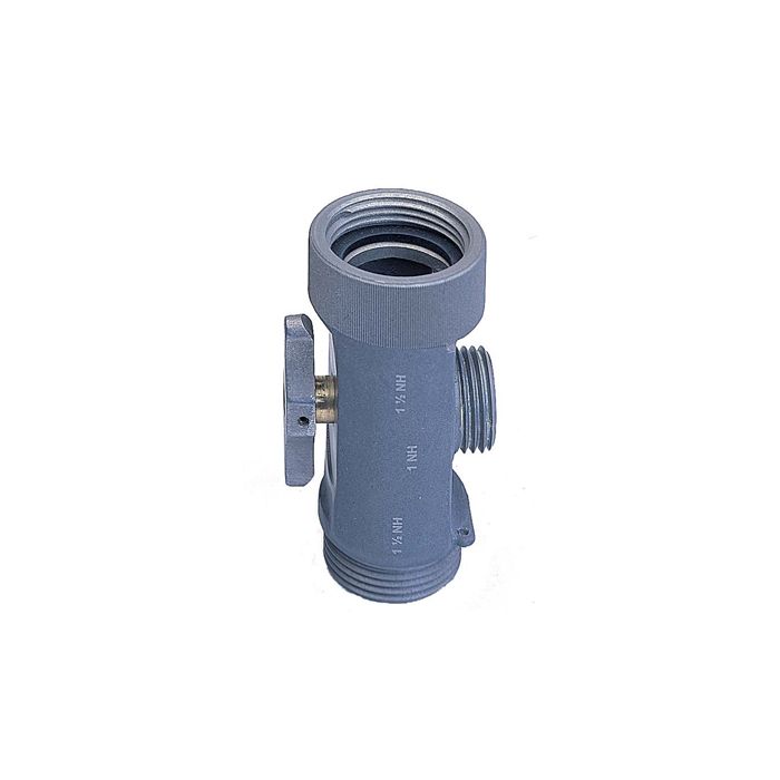 C & S Supply T-Valve 1.5in Female X 1.5in Male 1in Male Tee