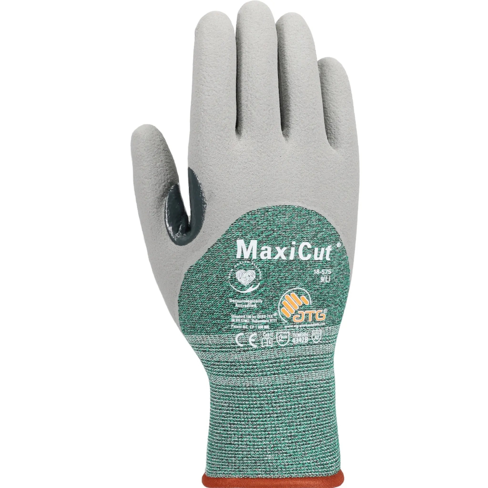 PIP ATG 18-575 MaxiCut Seamless Knit Glove with Nitrile Coating_Back_Image
