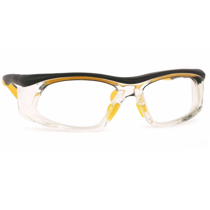 Honeywell Uvex 18560-SRX SW06 Titmus Prescription Eyewear, Orange/Black Frame,  Clear Lens, One Size, 1 Each