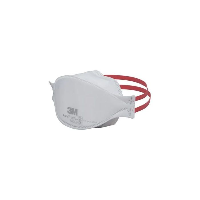 3M 1870+ Aura N95 Health Care Particulate Respirator & Surgical Mask, Case of 440