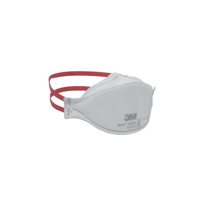 3M 1870+ Aura N95 Health Care Particulate Respirator & Surgical Mask