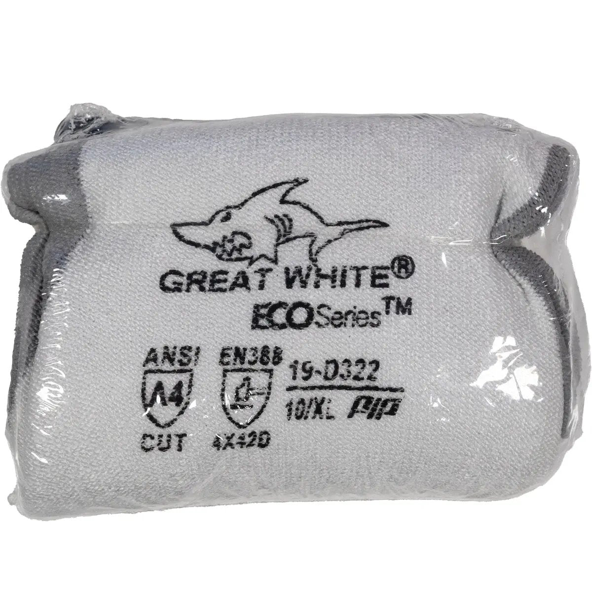 PIP Great White 19-D322V 3GX CR Sustainable Fiber Glove, Vend Pack_Shrink