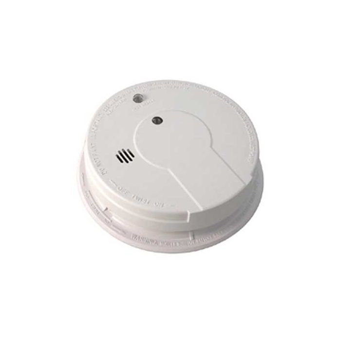 Ionization Smoke Alarm 120VAC w/9V Battery Backup