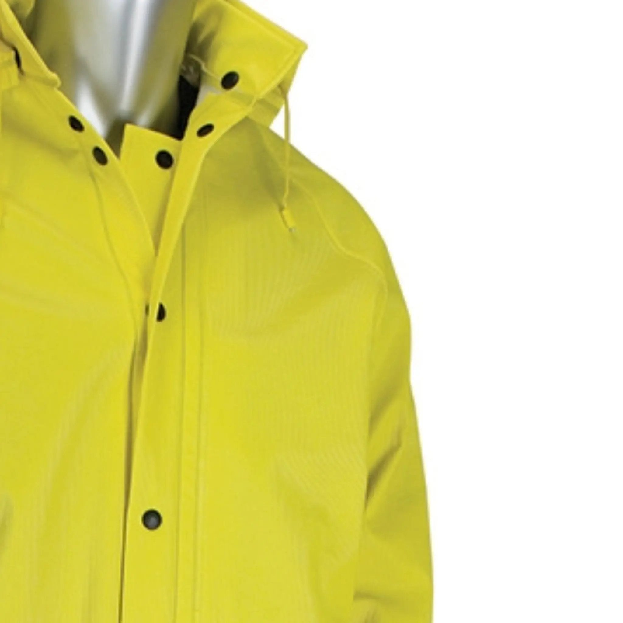 PIP Flex 201-650C Ribbed 0.65 mm PVC 48-Inch Jacket with Hood_Upper_Left
