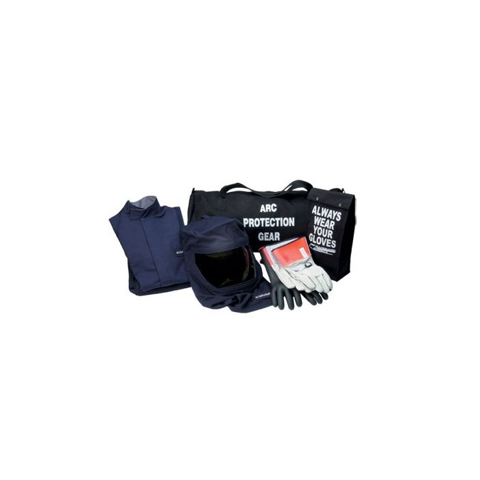 Chicago Protective Apparel AG43, 43 Cal Jacket and Bib Arc Flash Kit, 1 Kit