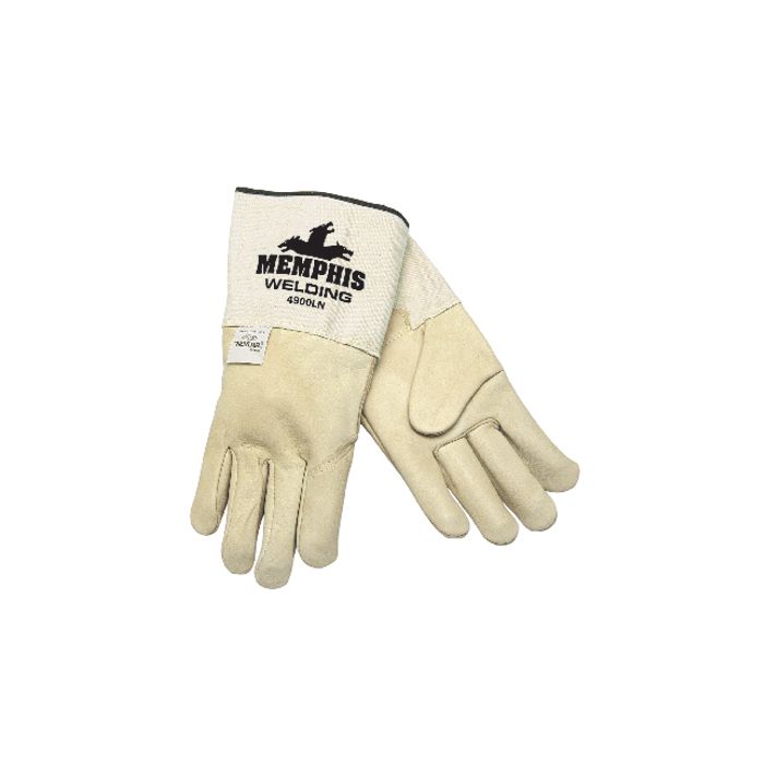 MCR Memphis Gloves Mig / Tig Premium Grain Cowhide Welders Gloves 12 Pair
