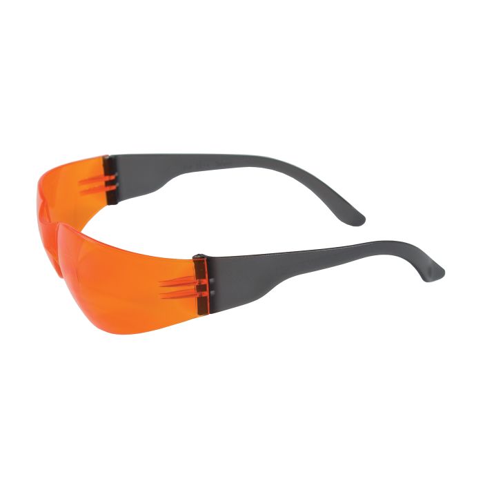 PIP Bouton 250-01-0004 Zenon Z12 Rimless Safety Glasses, Orange Lens, One Size, Case of 144