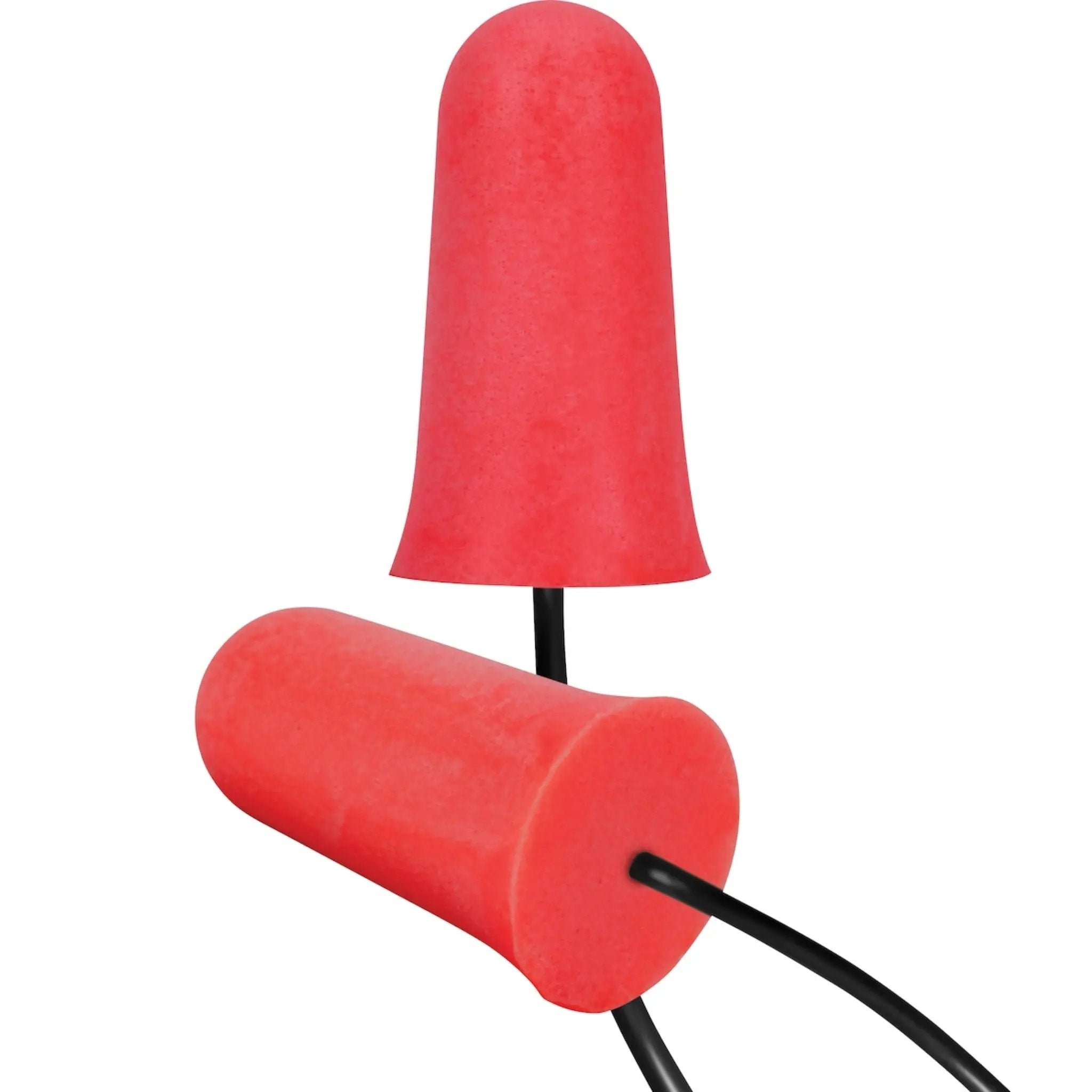 PIP Mega Flare Plus 267-HPF910C Disposable Soft Polyurethane Foam Corded Earplugs NRR33_Main_Image
