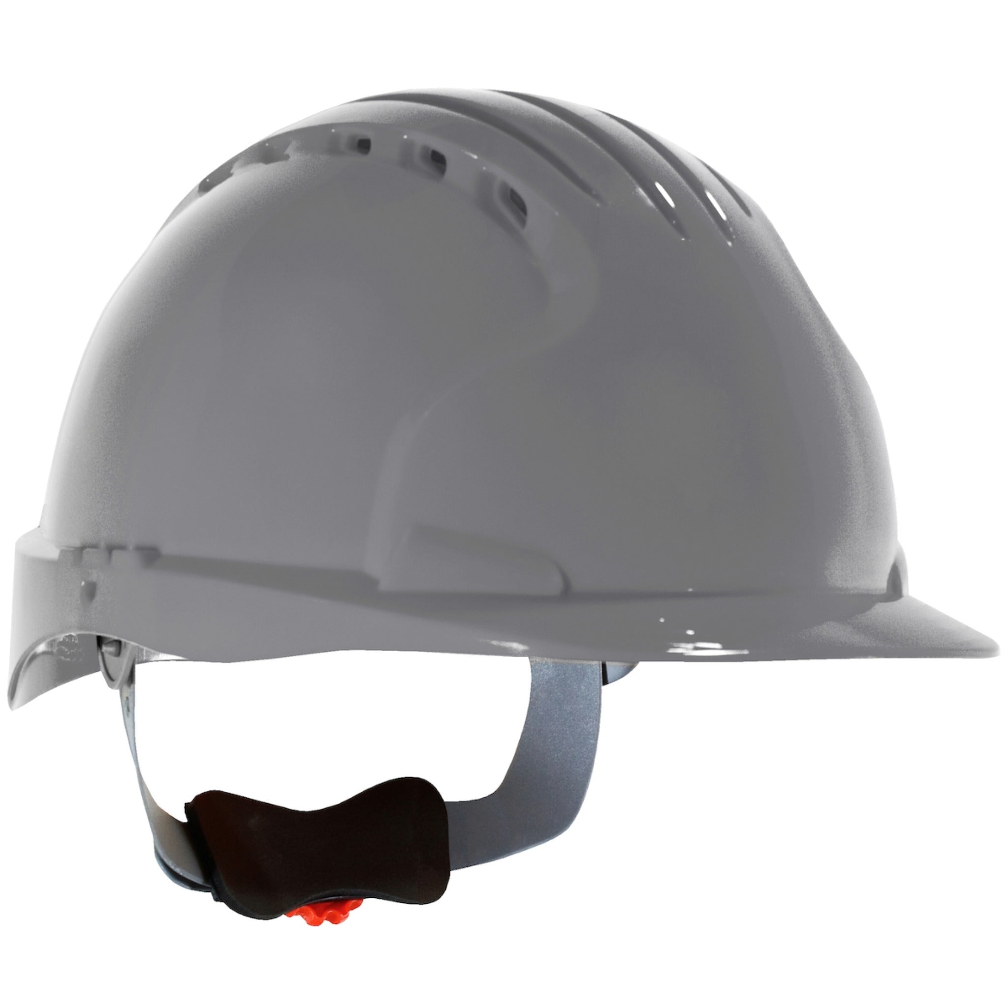 PIP Evolution Deluxe 280-EV6151V Standard Brim, Vented Hard Hat with HDPE Shell, 6-Point Polyester Suspension, 1 Each 