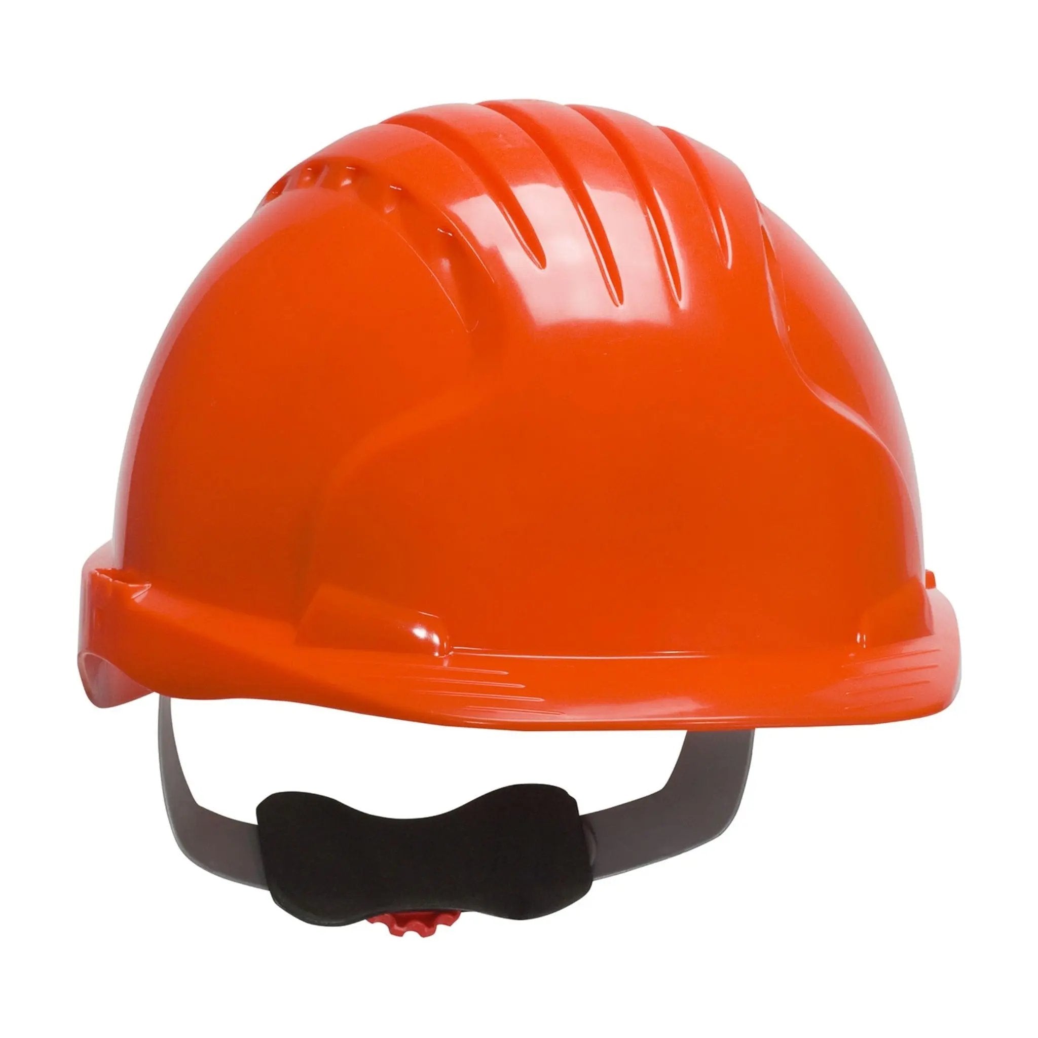 PIP Evolution Deluxe 280-EV6151 HDPE Shell 6-Point Polyester Suspension and Wheel Ratchet Adjustment, Cap Style Hard Hat_Neon_Orange